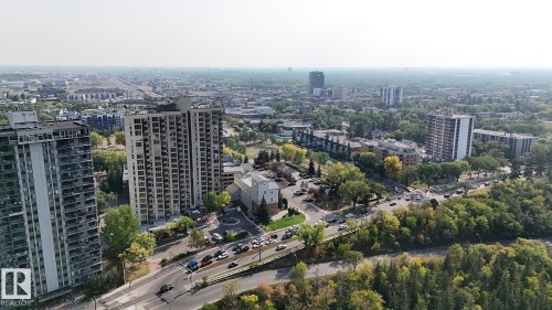 1910 10149 Saskatchewan Drive, Edmonton, AB - Outdoor With View