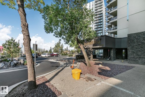 1910 10149 Saskatchewan Drive, Edmonton, AB - Outdoor With Balcony