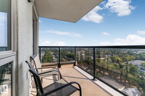 1910 10149 Saskatchewan Drive, Edmonton, AB - Outdoor With Balcony With View With Exterior