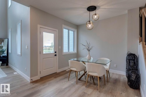 3612 Triomphe Boulevard, Beaumont, AB - Indoor Photo Showing Dining Room
