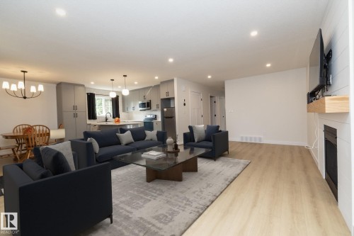 56 Brazeau Drive, Devon, AB - Indoor Photo Showing Living Room