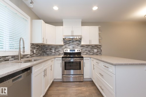 12504 119 Avenue, Edmonton, AB - Indoor Photo Showing Kitchen With Double Sink With Upgraded Kitchen