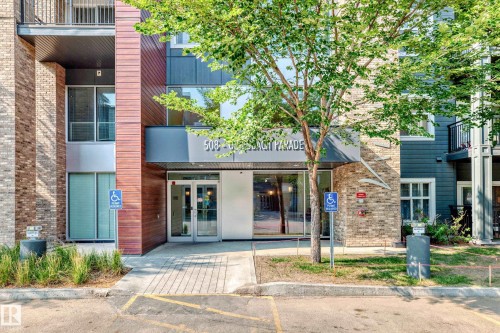 327 508 Griesbach Parade, Edmonton, AB - Outdoor With Balcony
