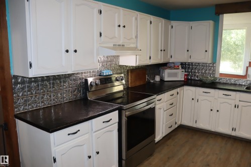 243066 Twp. Rd. 464, Rural Wetaskiwin County, AB - Indoor Photo Showing Kitchen