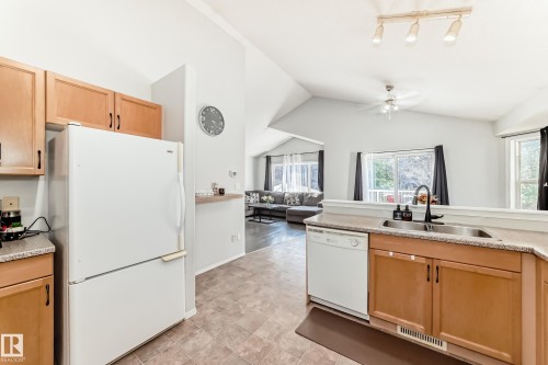 56 Bonin Crescent, Beaumont, AB - Indoor Photo Showing Kitchen With Double Sink