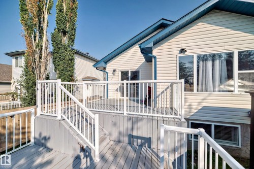 56 Bonin Crescent, Beaumont, AB - Outdoor With Deck Patio Veranda With Exterior