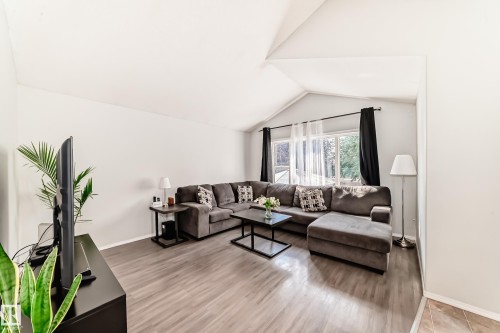 56 Bonin Crescent, Beaumont, AB - Indoor Photo Showing Living Room