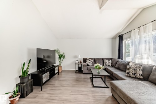 56 Bonin Crescent, Beaumont, AB - Indoor Photo Showing Living Room