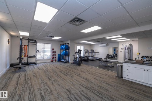 801 10909 103 Avenue, Edmonton, AB - Indoor Photo Showing Gym Room