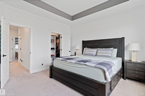 182 Caledonia Drive, Leduc, AB - Indoor Photo Showing Bedroom