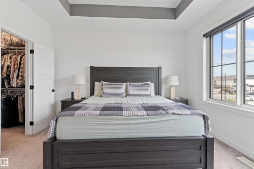 182 Caledonia Drive, Leduc, AB - Indoor Photo Showing Bedroom