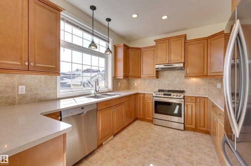 11729 71A Avenue, Edmonton, AB - Indoor Photo Showing Kitchen With Stainless Steel Kitchen With Double Sink