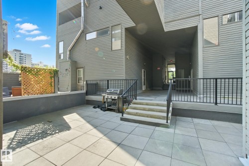 3 10032 113 Street, Edmonton, AB - Outdoor With Deck Patio Veranda With Exterior