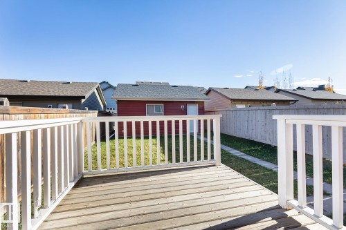 1117 Chappelle Boulevard, Edmonton, AB - Outdoor With Deck Patio Veranda With Exterior