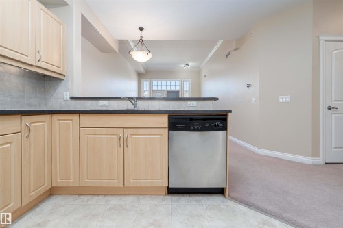419 12408 15 Avenue, Edmonton, AB - Indoor Photo Showing Kitchen