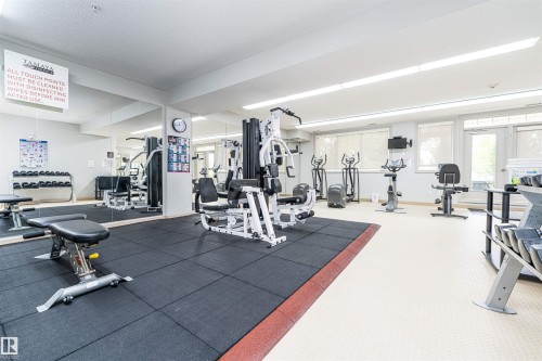 419 12408 15 Avenue, Edmonton, AB - Indoor Photo Showing Gym Room