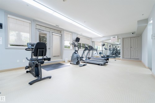 419 12408 15 Avenue, Edmonton, AB - Indoor Photo Showing Gym Room