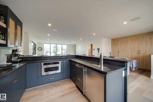 9651 96A Street, Edmonton, AB - Indoor Photo Showing Kitchen With Double Sink