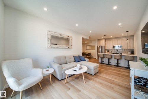 9651 96A Street, Edmonton, AB - Indoor Photo Showing Living Room