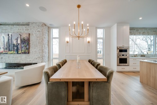 9651 96A Street, Edmonton, AB - Indoor Photo Showing Dining Room