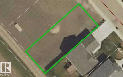 Map / location featuring property parcel outlined - 5553 55 Avenue, St. Paul Town, AB 