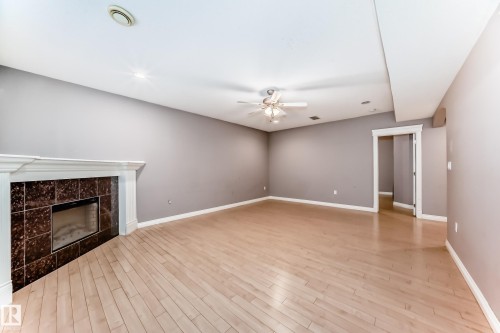 13608 160 Avenue, Edmonton, AB - Indoor Photo Showing Other Room With Fireplace