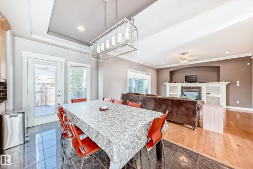 13608 160 Avenue, Edmonton, AB - Indoor Photo Showing Dining Room