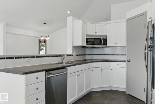 9971 178 Avenue, Edmonton, AB - Indoor Photo Showing Kitchen With Double Sink