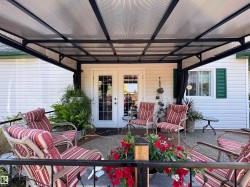 View of patio with french doors - 