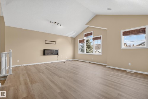1212 82 Street, Edmonton, AB - Indoor Photo Showing Other Room With Fireplace