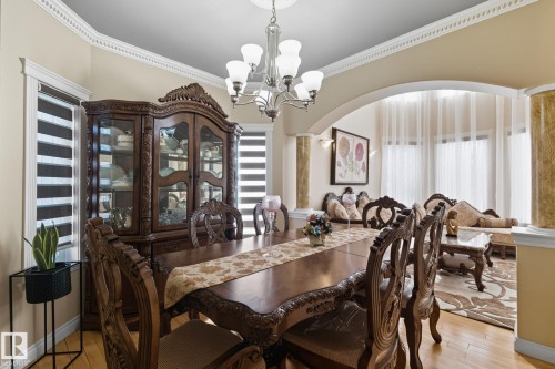 6026 164A Avenue, Edmonton, AB - Indoor Photo Showing Dining Room