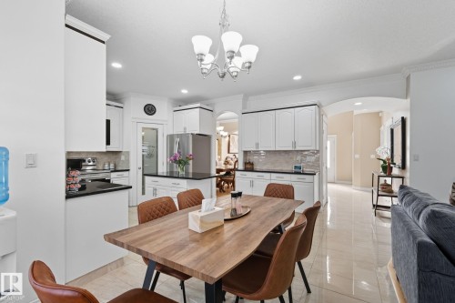 6026 164A Avenue, Edmonton, AB - Indoor Photo Showing Dining Room