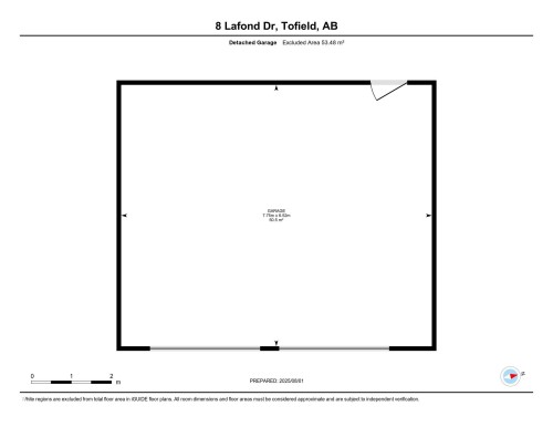 View of property floor plan - 8 Lafond Drive, Tofield, AB - Other
