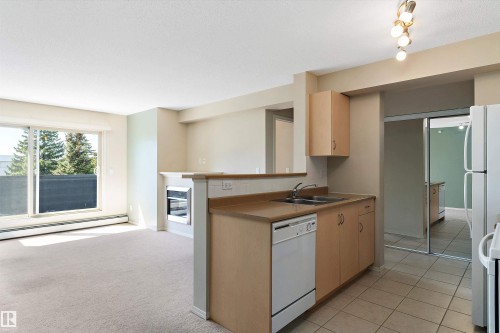 412 17011 67 Avenue, Edmonton, AB - Indoor Photo Showing Kitchen With Double Sink