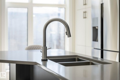 14041 101A Avenue, Edmonton, AB - Indoor Photo Showing Kitchen With Double Sink
