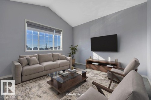 128 Southfork Drive, Leduc, AB - Indoor Photo Showing Living Room