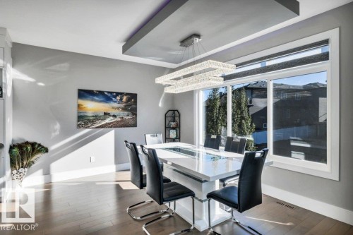 4405 Triomphe Gate, Beaumont, AB - Indoor Photo Showing Dining Room