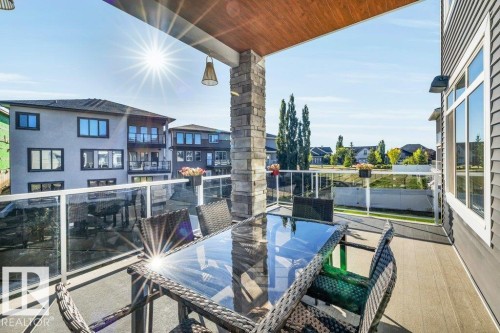 4405 Triomphe Gate, Beaumont, AB - Outdoor With Balcony With Exterior