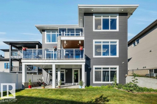 4405 Triomphe Gate, Beaumont, AB - Outdoor With Balcony With Facade