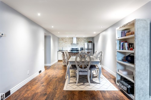 12803 47 Street, Edmonton, AB - Indoor Photo Showing Dining Room