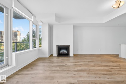 306 2606 109 Street, Edmonton, AB - Indoor With Fireplace