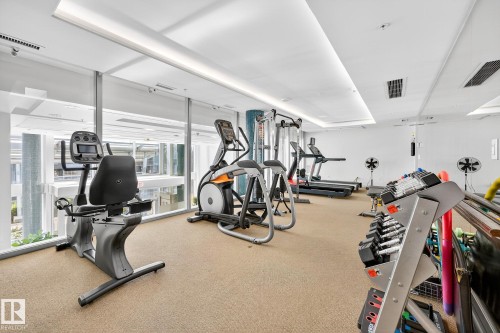 306 2606 109 Street, Edmonton, AB - Indoor Photo Showing Gym Room