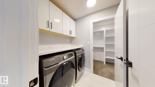 37 Blackbird Bend, Fort Saskatchewan, AB - Indoor Photo Showing Laundry Room
