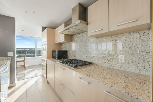 706 2606 109 Street, Edmonton, AB - Indoor Photo Showing Kitchen With Upgraded Kitchen
