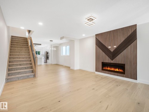 10963 129 Street, Edmonton, AB - Indoor With Fireplace