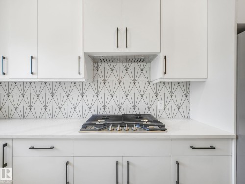 10963 129 Street, Edmonton, AB - Indoor Photo Showing Kitchen With Upgraded Kitchen