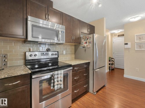 326 2045 Grantham Court, Edmonton, AB - Indoor Photo Showing Kitchen With Stainless Steel Kitchen