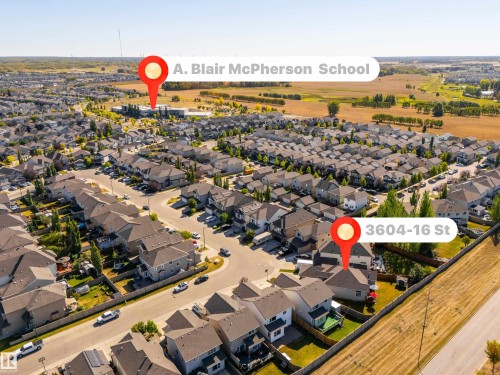 3604 16 Street, Edmonton, AB - Outdoor With View