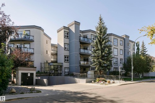 203 11933 106 Avenue, Edmonton, AB - Outdoor With Balcony With Facade