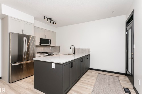 203 11933 106 Avenue, Edmonton, AB - Indoor Photo Showing Kitchen With Upgraded Kitchen